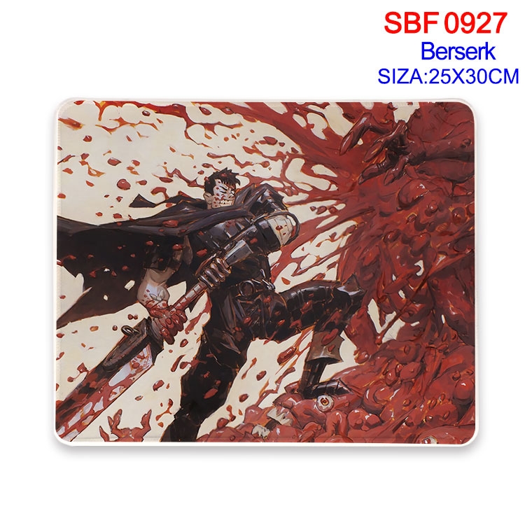 Berserk Anime peripheral edge lock mouse pad 25X30cm SBF-927