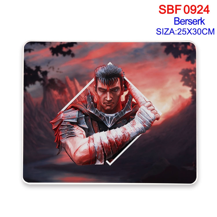 Berserk Anime peripheral edge lock mouse pad 25X30cm SBF-924