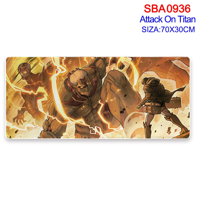 Shingeki no Kyojin Animation peripheral locking mouse pad 70X30cm SBA-936