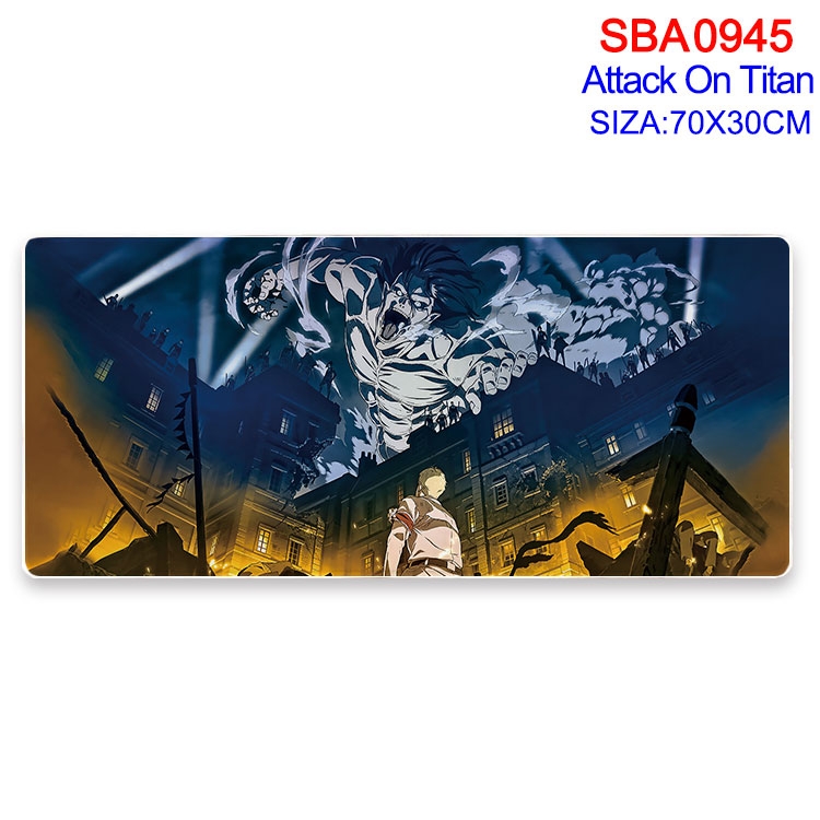 Shingeki no Kyojin Animation peripheral locking mouse pad 70X30cm SBA-945