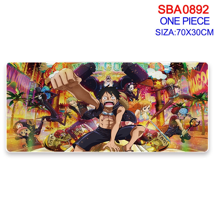 One Piece Animation peripheral locking mouse pad 70X30cm  SBA-892