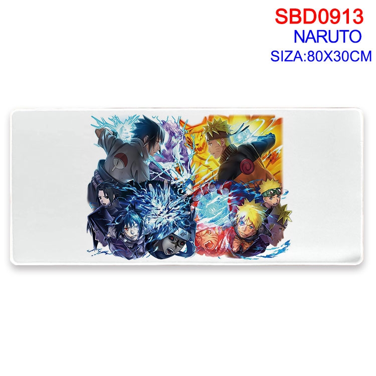 Naruto Animation peripheral locking mouse pad 80X30cm  SBD-913