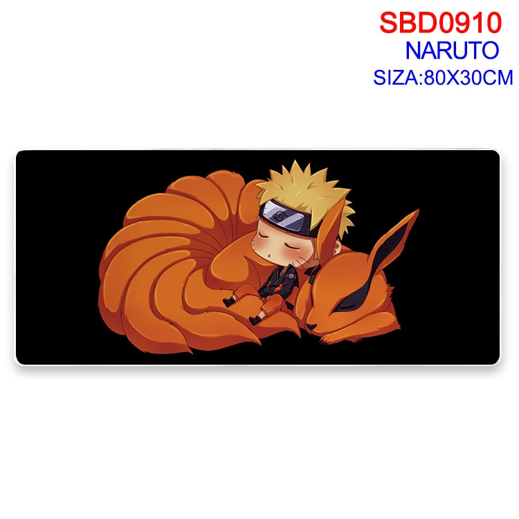 Naruto Animation peripheral locking mouse pad 80X30cm  SBD-910