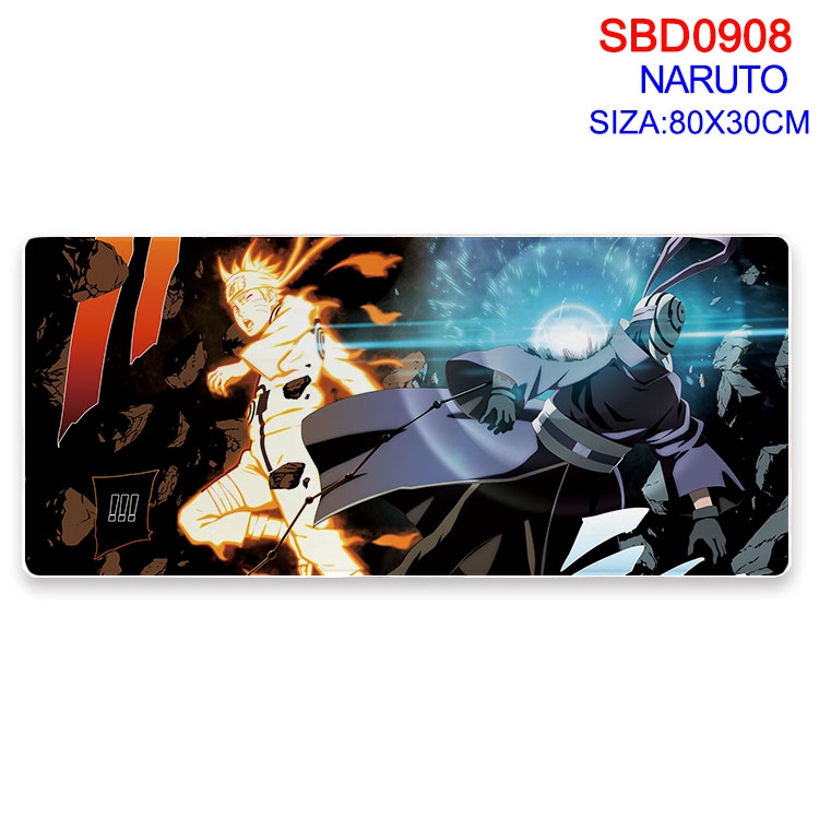 Naruto Animation peripheral locking mouse pad 80X30cm SBD-908