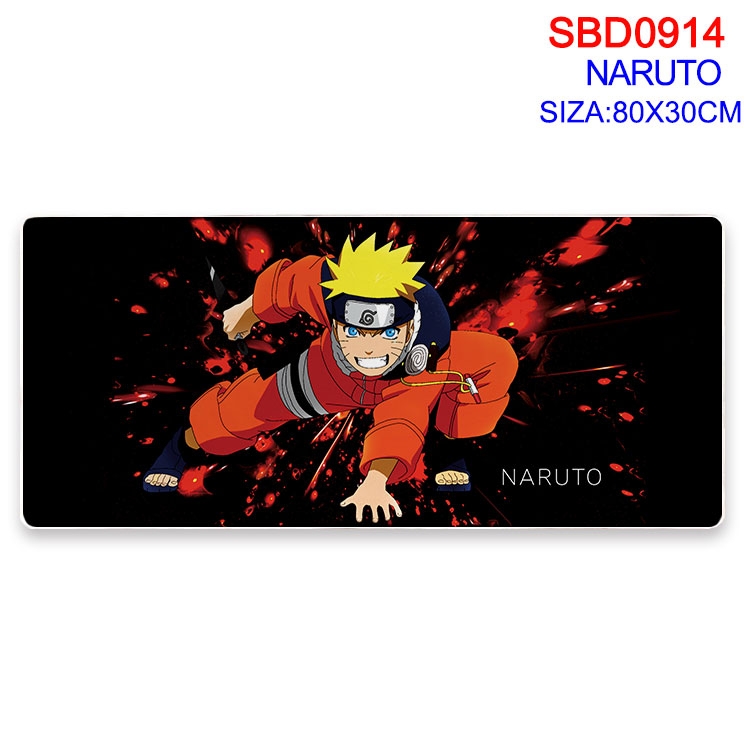 Naruto Animation peripheral locking mouse pad 80X30cm SBD-914