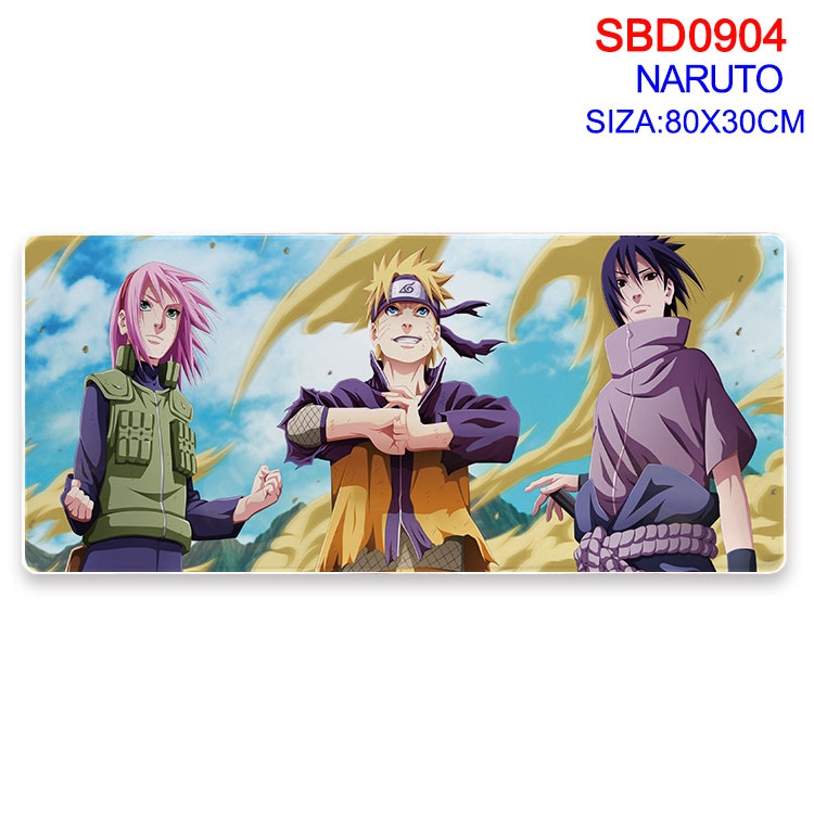 Naruto Animation peripheral locking mouse pad 80X30cm SBD-904