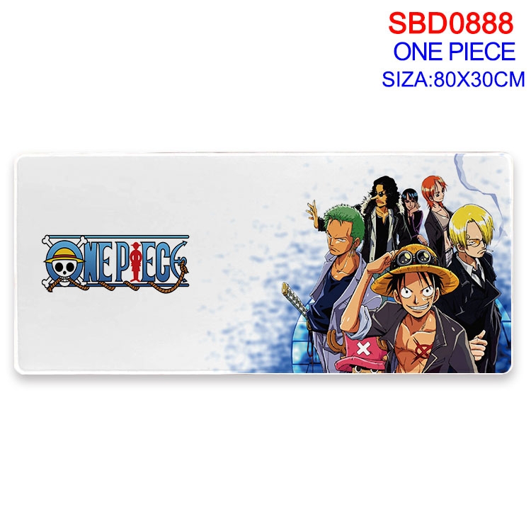 One Piece Animation peripheral locking mouse pad 80X30cm  SBD-888