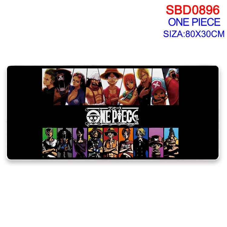One Piece Animation peripheral locking mouse pad 80X30cm SBD-896