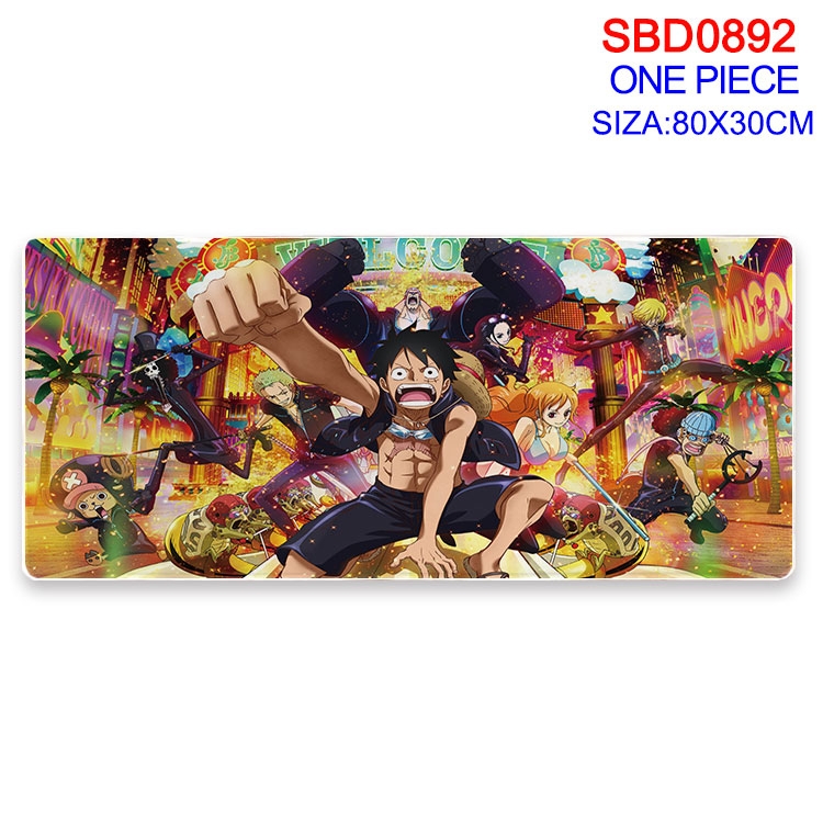 One Piece Animation peripheral locking mouse pad 80X30cm  SBD-892