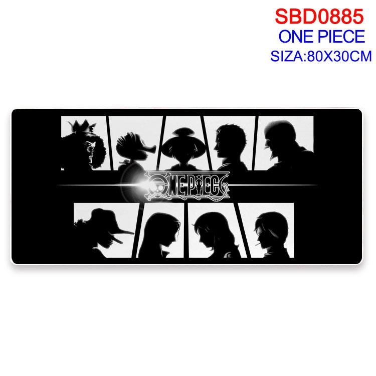 One Piece Animation peripheral locking mouse pad 80X30cm SBD-885