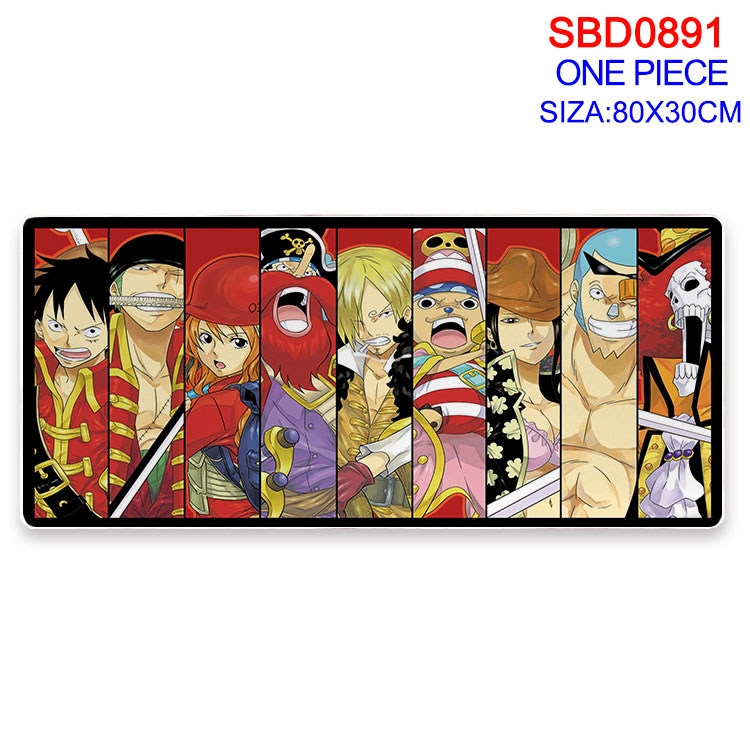 One Piece Animation peripheral locking mouse pad 80X30cm SBD-891