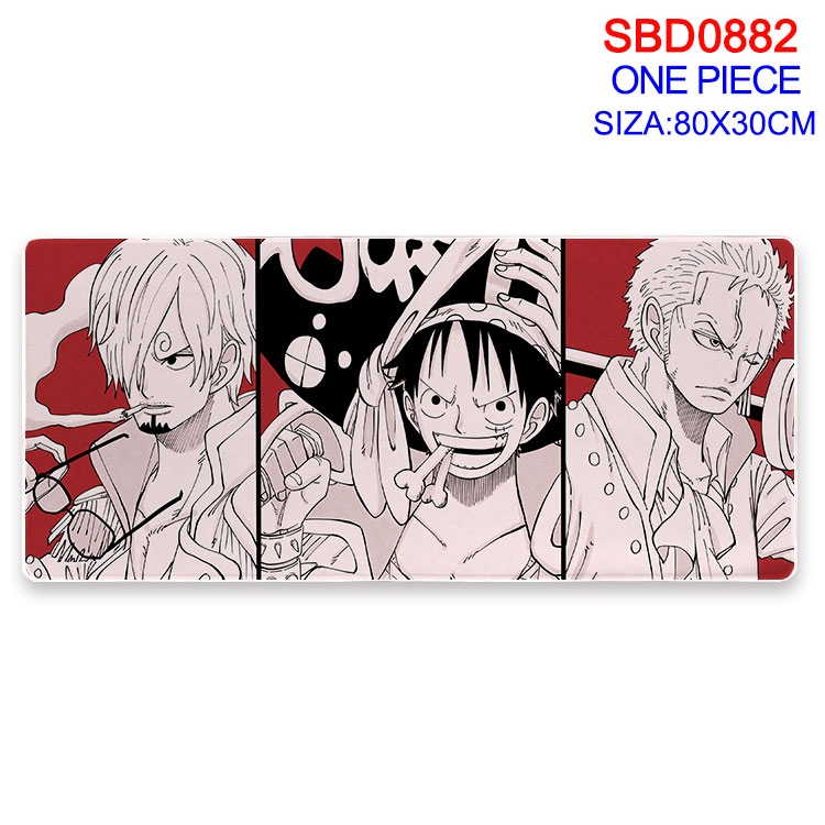 One Piece Animation peripheral locking mouse pad 80X30cm SBD-882