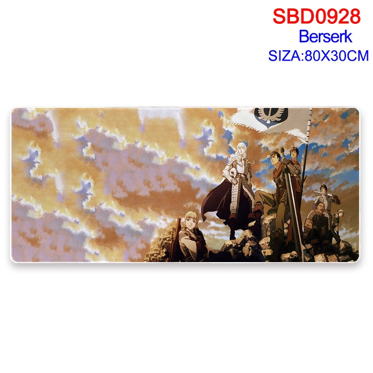 Berserk Animation peripheral locking mouse pad 80X30cm SBD-928