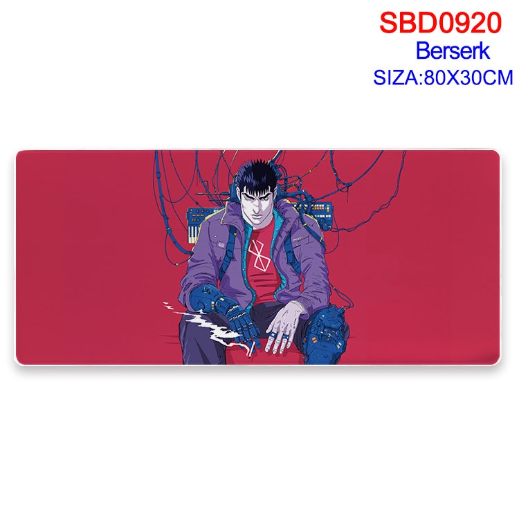 Berserk Animation peripheral locking mouse pad 80X30cm  SBD-920