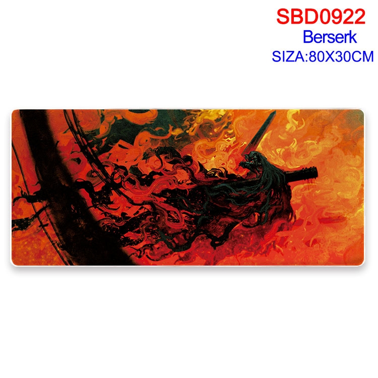 Berserk Animation peripheral locking mouse pad 80X30cm  SBD-922