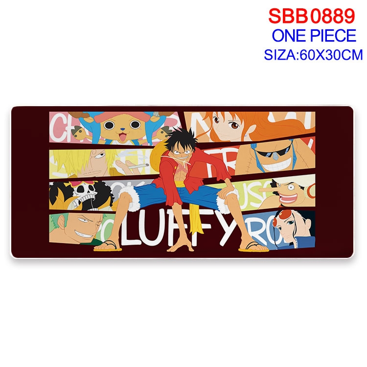 One Piece Animation peripheral locking mouse pad  60X30cm  SBB-889