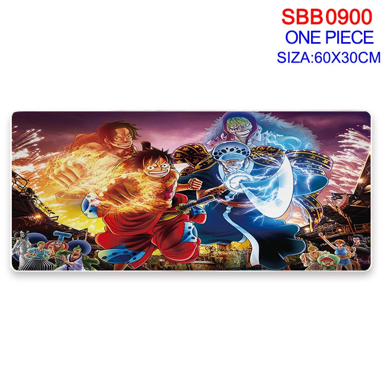 One Piece Animation peripheral locking mouse pad  60X30cm SBB-900