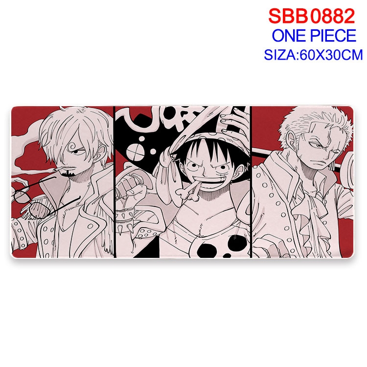 One Piece Animation peripheral locking mouse pad  60X30cm SBB-882