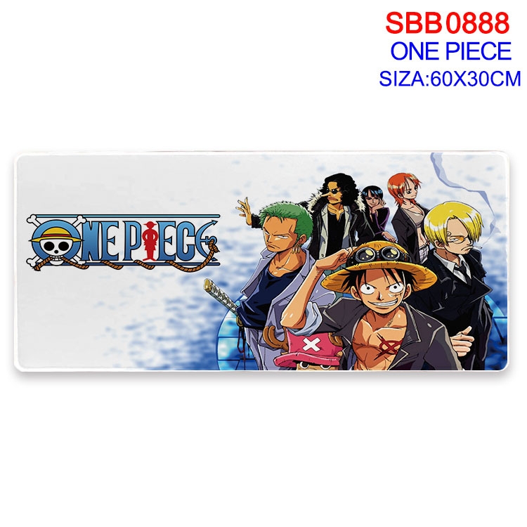 One Piece Animation peripheral locking mouse pad  60X30cm  SBB-888