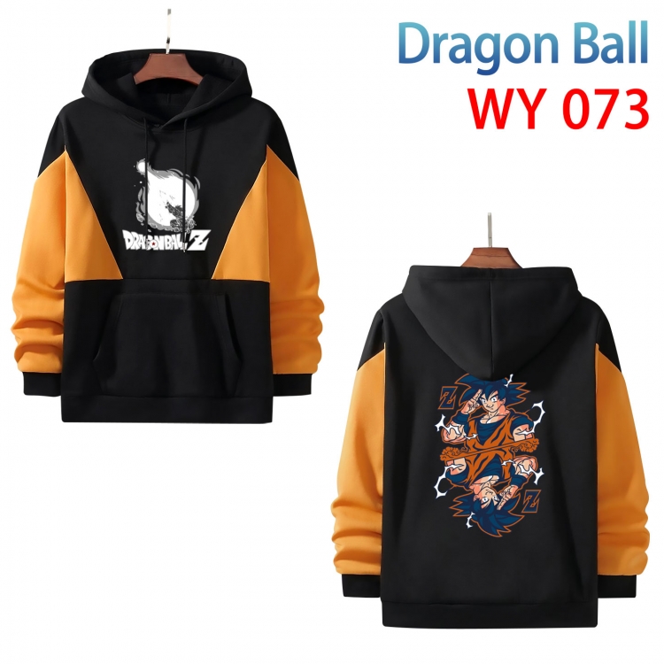 DRAGON BALL Anime color contrast patch pocket sweater  from S to 3XL WY-73-2