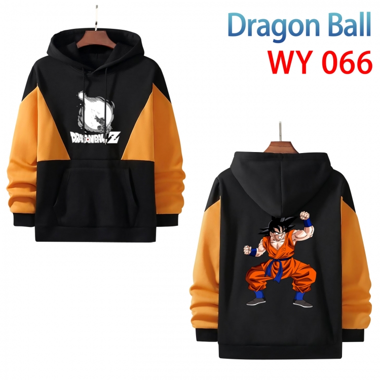 DRAGON BALL Anime color contrast patch pocket sweater  from S to 3XL WY-66-2