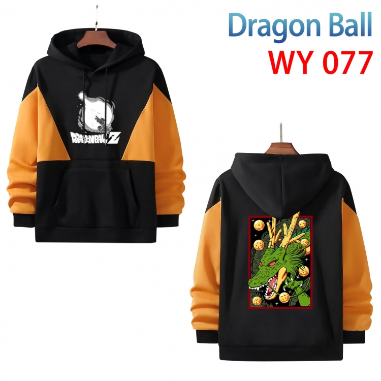 DRAGON BALL Anime color contrast patch pocket sweater  from S to 3XL WY-77-2