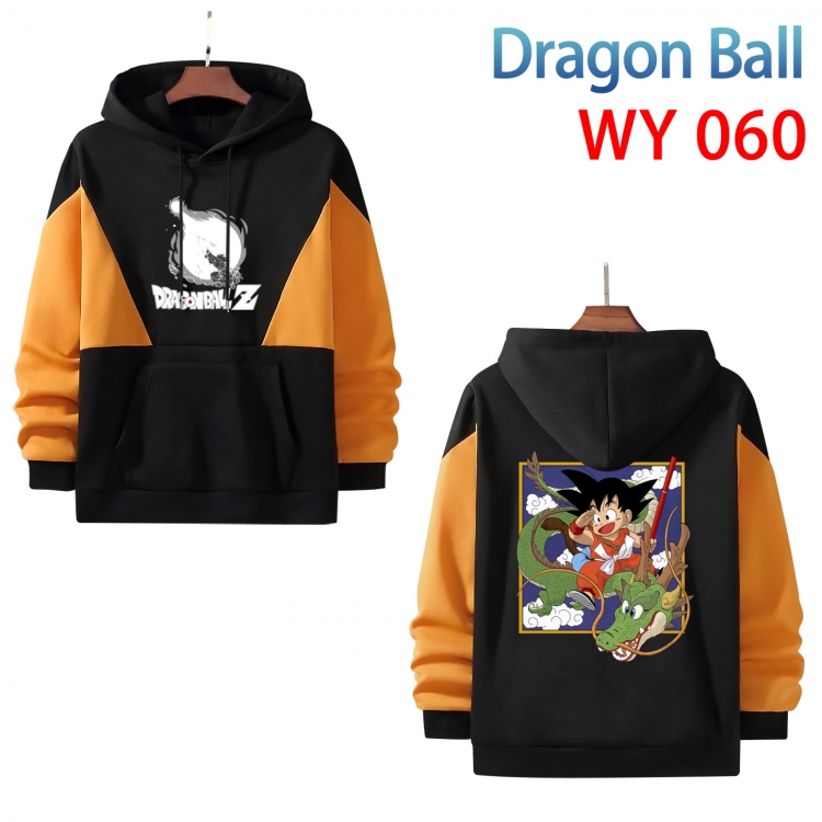 DRAGON BALL Anime color contrast patch pocket sweater  from S to 3XL WY-60-2