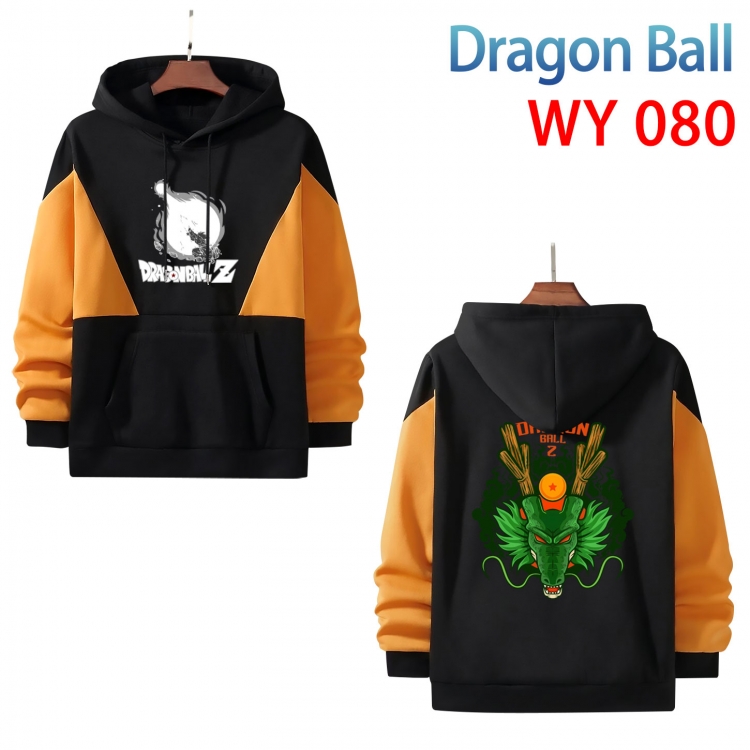DRAGON BALL Anime color contrast patch pocket sweater  from S to 3XL WY-80-2