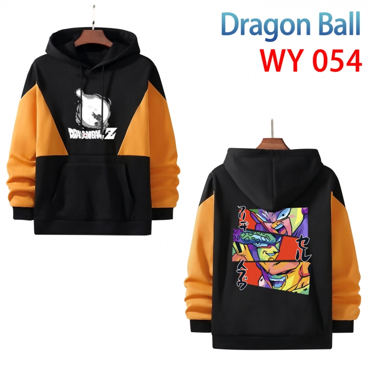 DRAGON BALL Anime color contrast patch pocket sweater  from S to 3XL WY-54-2