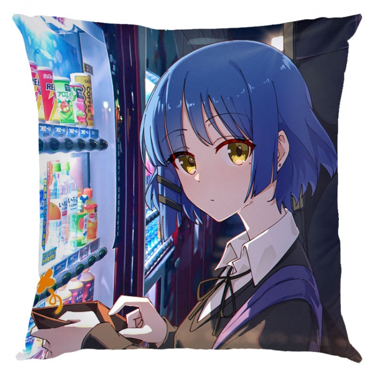 Lonely Rock Anime square full-color pillow cushion 45X45CM NO FILLING G5-58