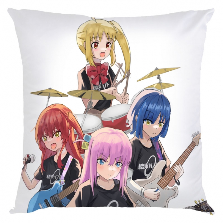 Lonely Rock Anime square full-color pillow cushion 45X45CM NO FILLING  G5-22