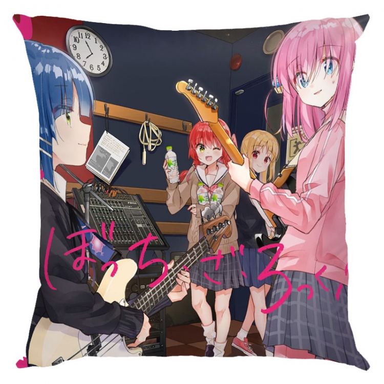 Lonely Rock Anime square full-color pillow cushion 45X45CM NO FILLING G5-34