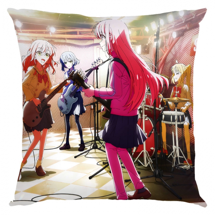 Lonely Rock Anime square full-color pillow cushion 45X45CM NO FILLING  G5-4