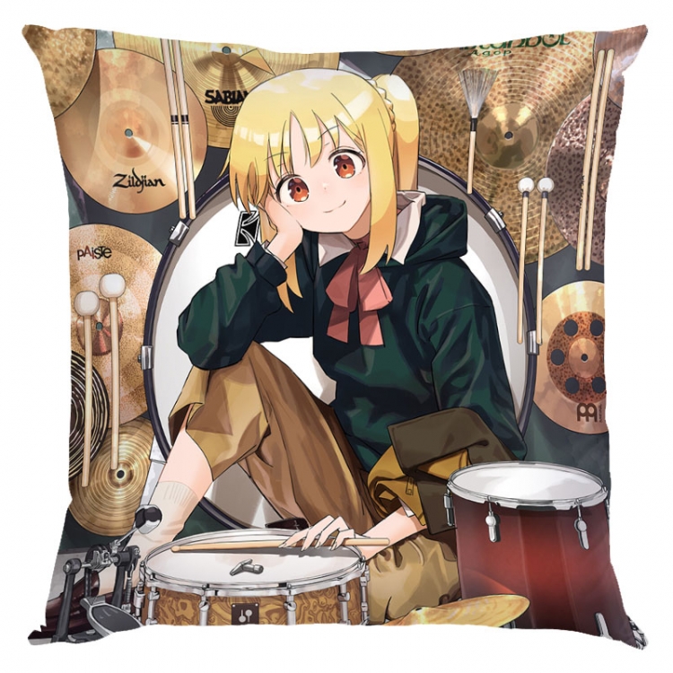 Lonely Rock Anime square full-color pillow cushion 45X45CM NO FILLING  G5-64