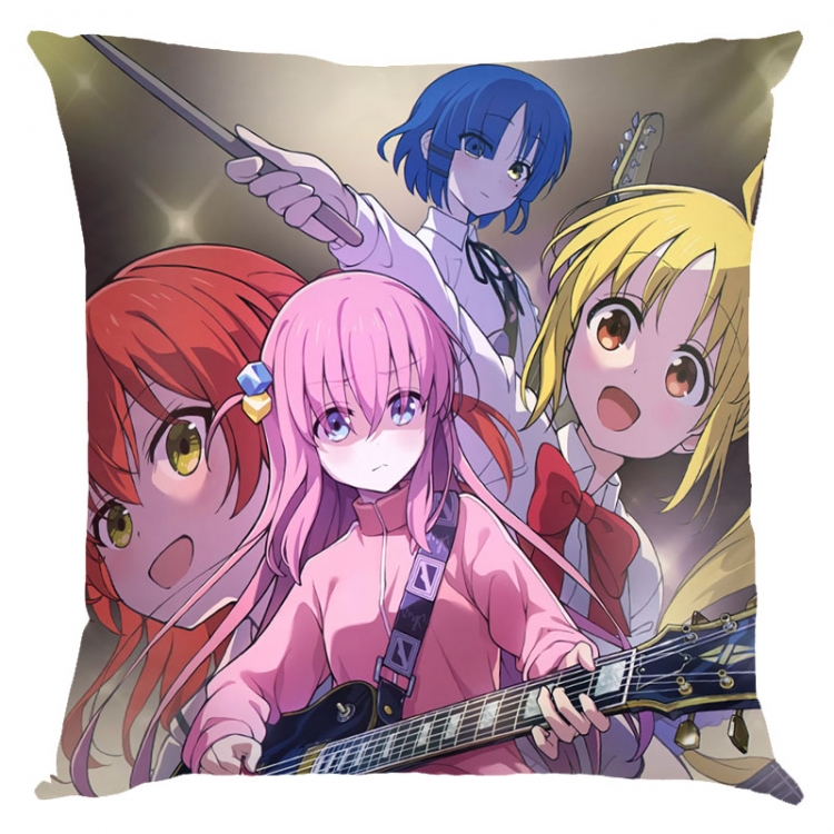 Lonely Rock Anime square full-color pillow cushion 45X45CM NO FILLING  G5-10