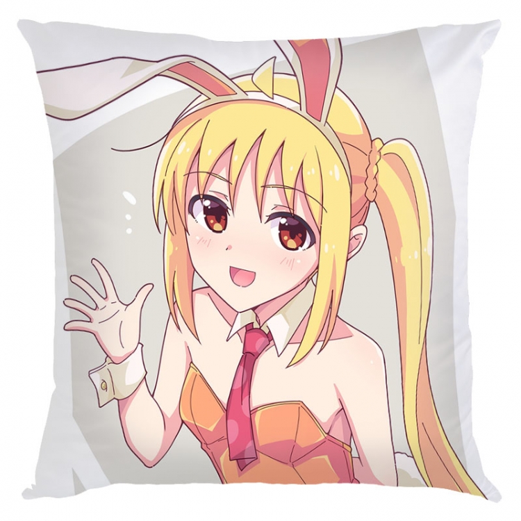 Lonely Rock Anime square full-color pillow cushion 45X45CM NO FILLING G5-74