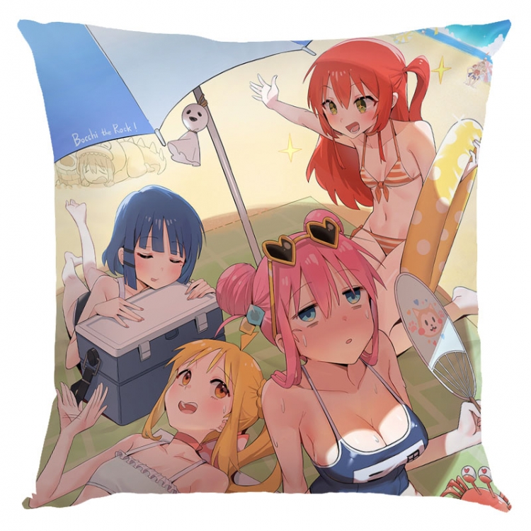 Lonely Rock Anime square full-color pillow cushion 45X45CM NO FILLING G5-69