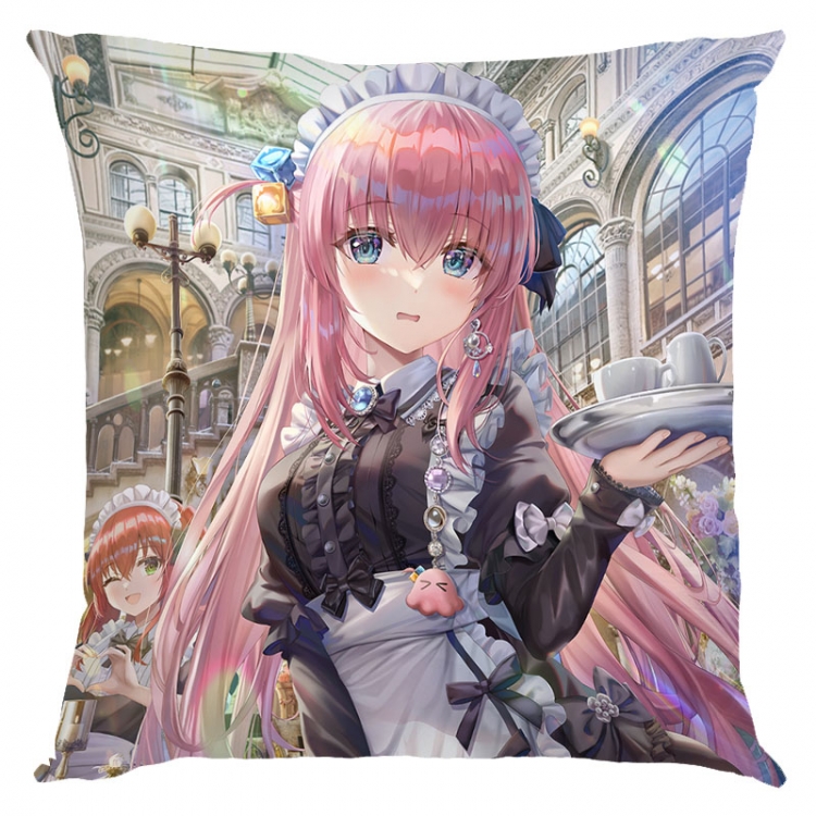 Lonely Rock Anime square full-color pillow cushion 45X45CM NO FILLING G5-55