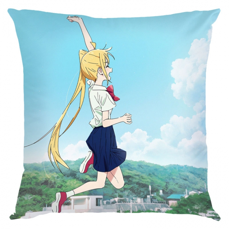 Lonely Rock Anime square full-color pillow cushion 45X45CM NO FILLING  G5-48