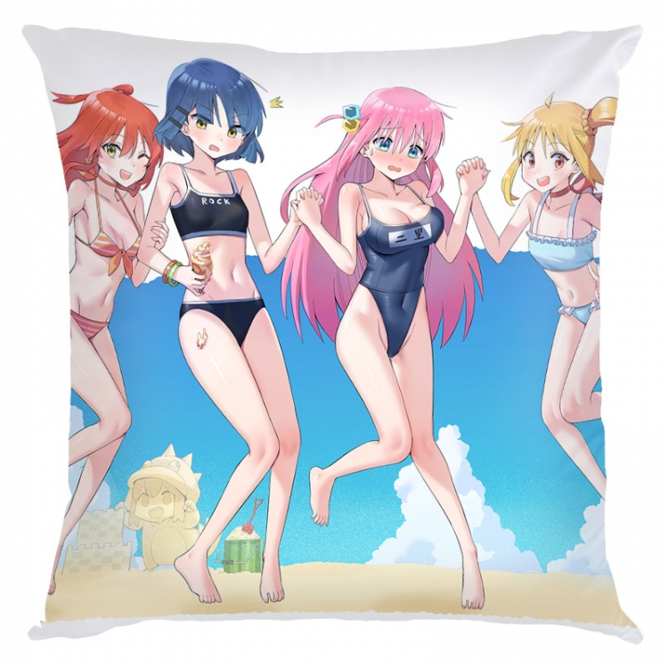 Lonely Rock Anime square full-color pillow cushion 45X45CM NO FILLING  G5-70