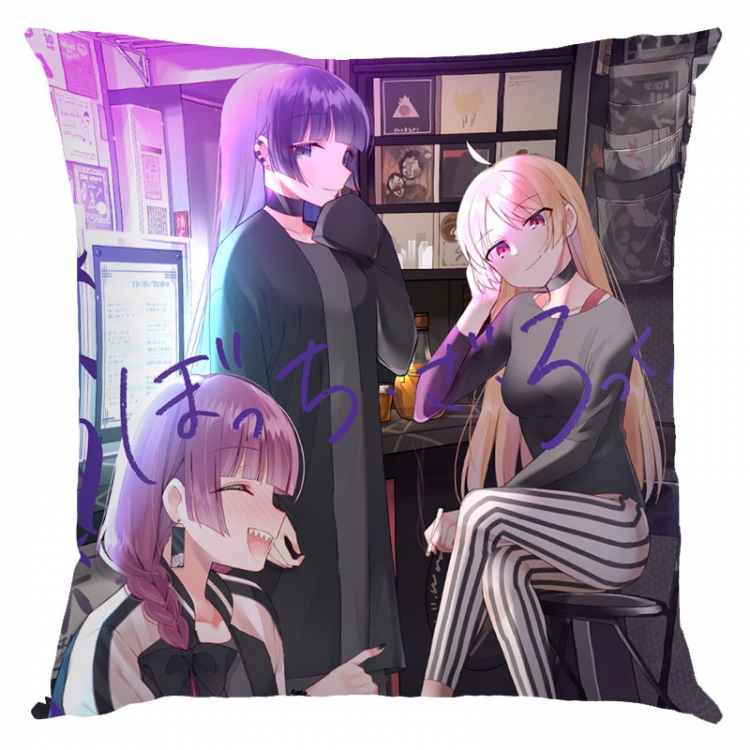 Lonely Rock Anime square full-color pillow cushion 45X45CM NO FILLING G5-13