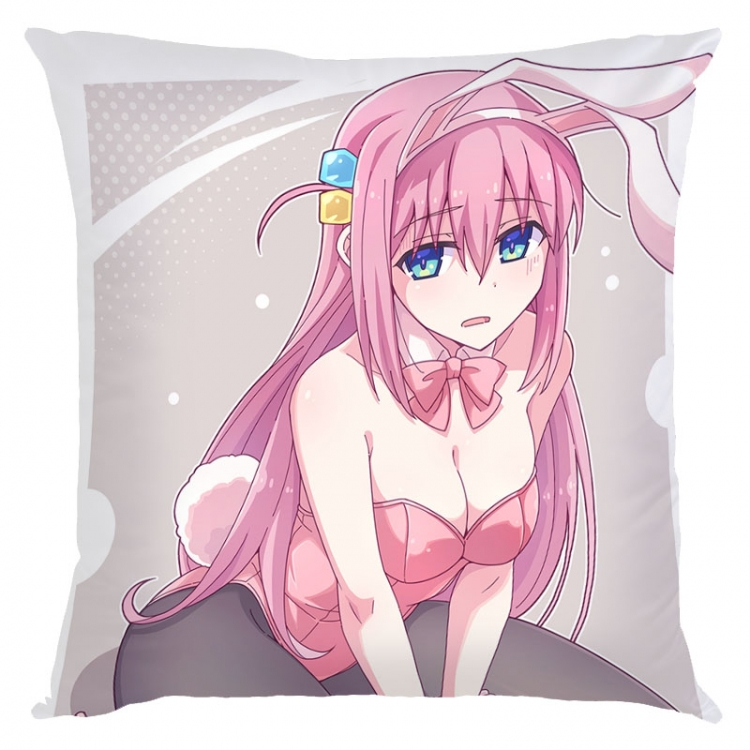 Lonely Rock Anime square full-color pillow cushion 45X45CM NO FILLING G5-73