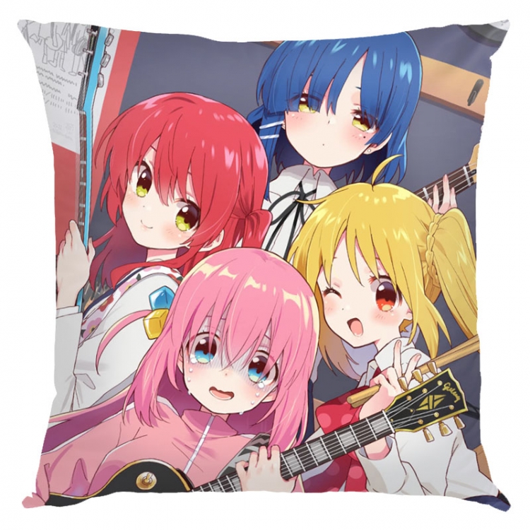 Lonely Rock Anime square full-color pillow cushion 45X45CM NO FILLING G5-35