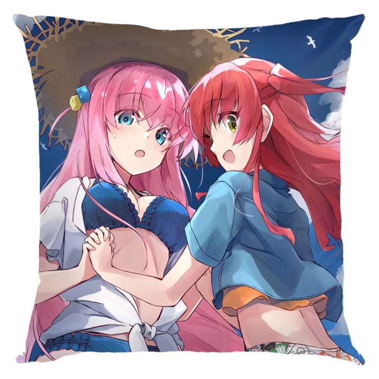 Lonely Rock Anime square full-color pillow cushion 45X45CM NO FILLING G5-29