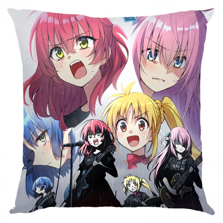 Lonely Rock Anime square full-color pillow cushion 45X45CM NO FILLING G5-15