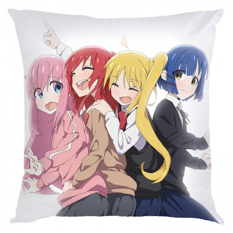 Lonely Rock Anime square full-color pillow cushion 45X45CM NO FILLING G5-62