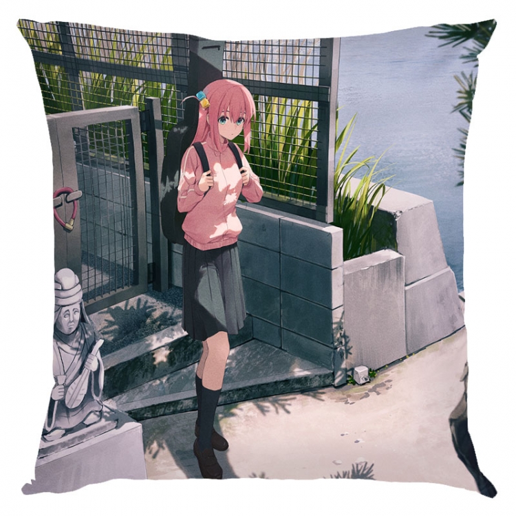 Lonely Rock Anime square full-color pillow cushion 45X45CM NO FILLING G5-66