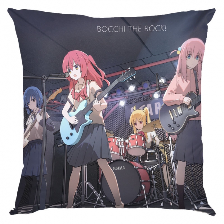 Lonely Rock Anime square full-color pillow cushion 45X45CM NO FILLING  G5-68