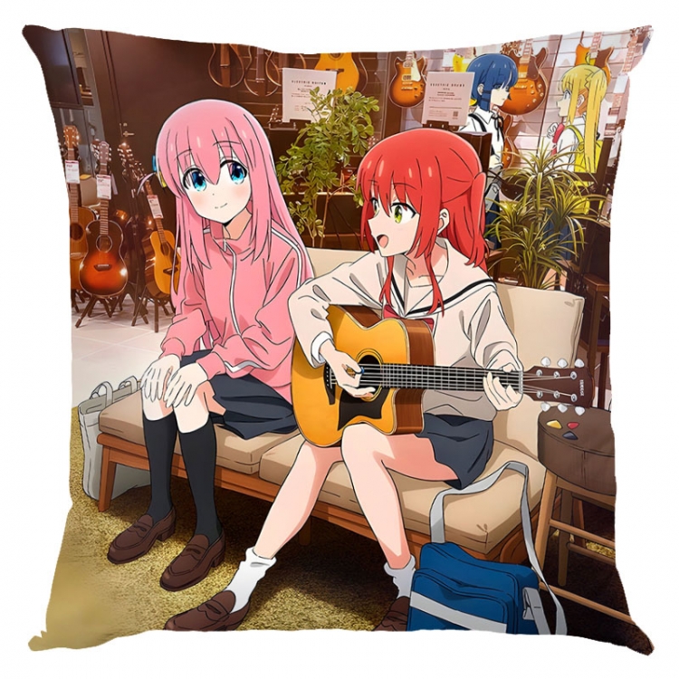 Lonely Rock Anime square full-color pillow cushion 45X45CM NO FILLING G5-27