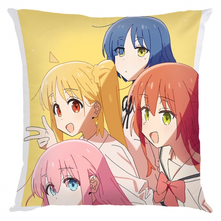 Lonely Rock Anime square full-color pillow cushion 45X45CM NO FILLING G5-83